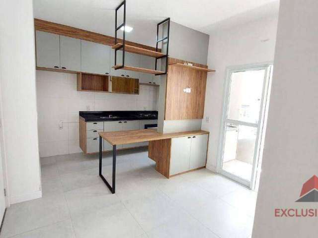 Apartamento com 2 dormitórios para alugar, 52 m² por R$ 2.860,00/mês - Condomínio Bosque Paratehy - São José dos Campos/SP