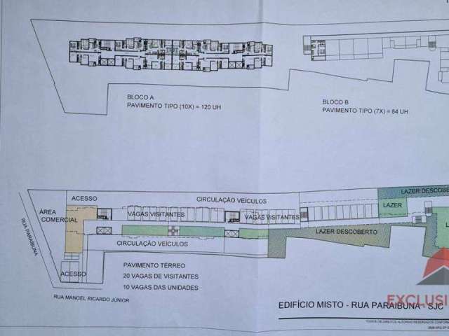 Área à venda, 3000 m² por R$ 10.000.000 - Jardim São Dimas - São José dos Campos/SP