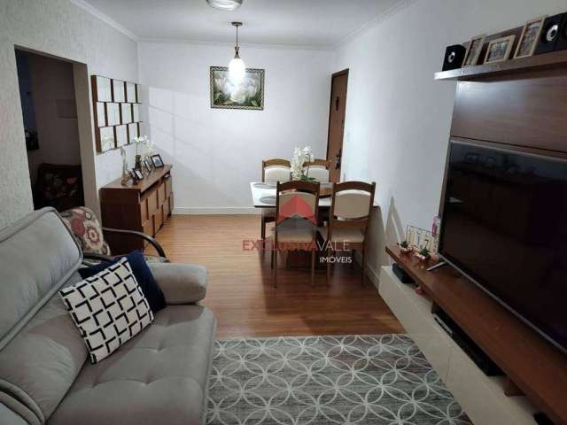 Apartamento com 3 dormitórios à venda, 82 m² por R$ 450.000,00 - Residencial Tatetuba - São José dos Campos/SP