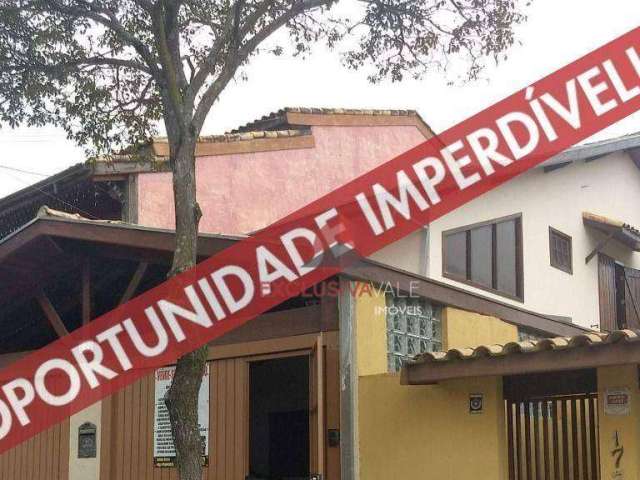 Casa com 3 dormitórios, duas suítes e um banheiro social