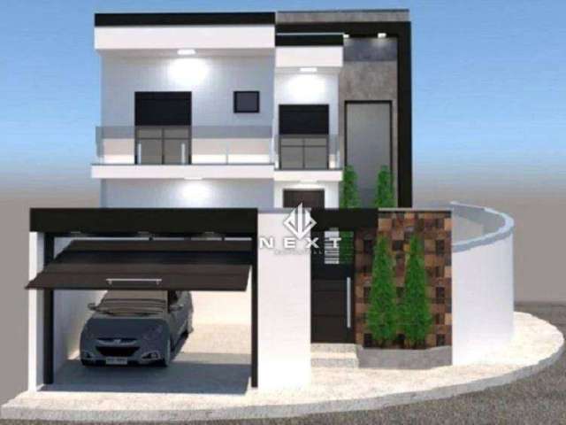 Casa com 2 dormitórios à venda, 139 m² por R$ 910.000,00 - Jaguari - Santana de Parnaíba/SP