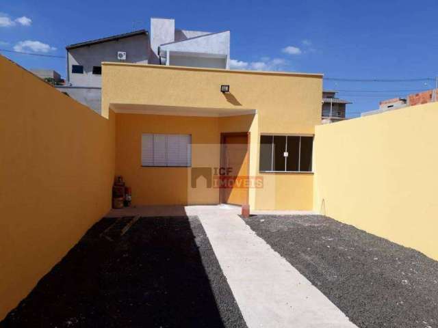 Casa com 2 dormitórios à venda, 69 m² por R$ 360.000,00 - Jardim Boer II - Americana/SP