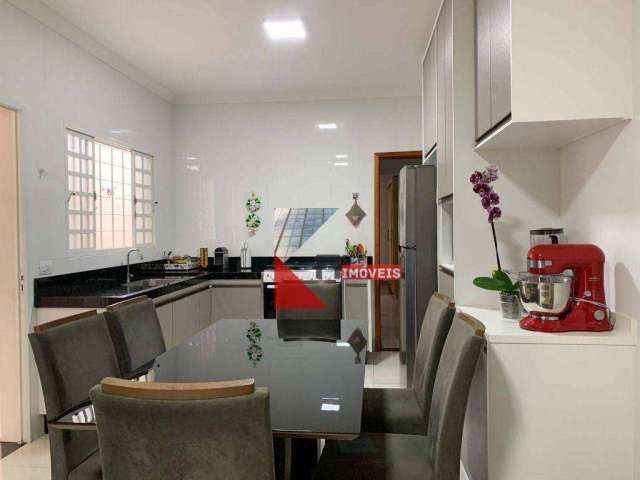 Casa com 2 dormitórios à venda por R$ 350.000,00 - Parque Planalto - Santa Bárbara D'Oeste/SP