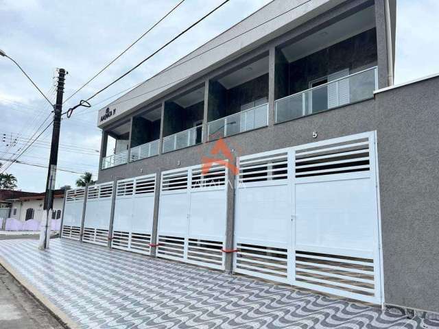 Casa em condomínio fechado com 2 quartos à venda na Avenida Presidente Castelo Branco, 15216, Vila Caiçara, Praia Grande, 61 m2 por R$ 360.000