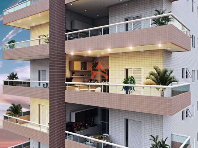 Apartamento com 2 quartos à venda na Avenida Presidente Castelo Branco, 15216, Jardim Real, Praia Grande, 86 m2 por R$ 774.990