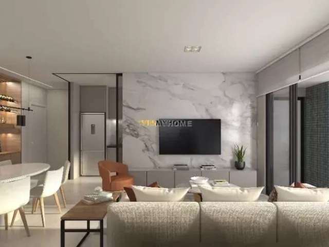 Apartamento com 2 quartos com suíte e lavabo à venda, 101 m² por R$ 1.128.000 -