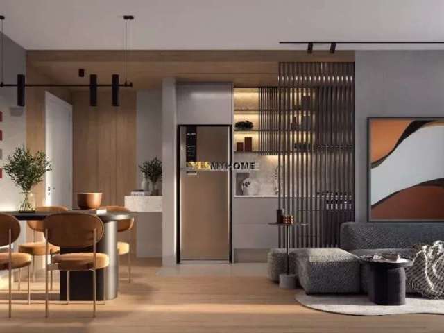 Apartamento com 2 dormitórios à venda, 60 m² por R$ 550.000,00 - Portão - Curiti