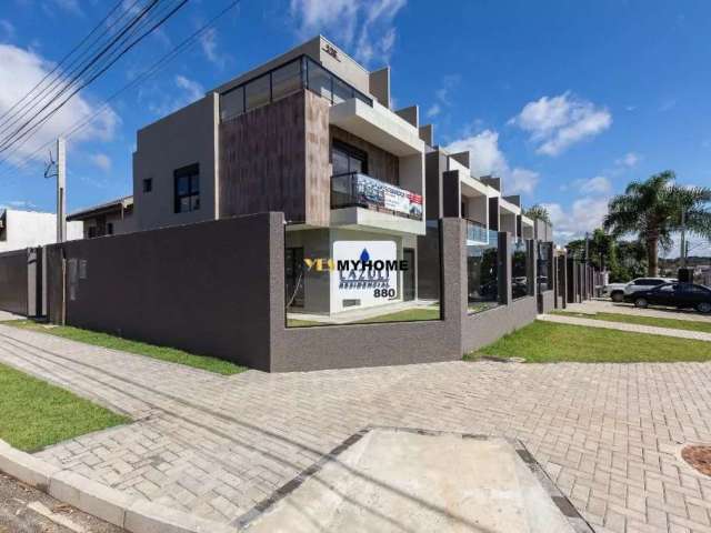 Sobrado com 4 dormitórios à venda, 247 m² por R$ 1.650.000,00 - Santa Felicidade - Curitiba/PR - SO0224