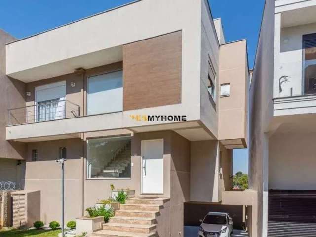 Casa em condominio fechado com 4 quartos, sendo 2 suites, semi mobiliada e atico