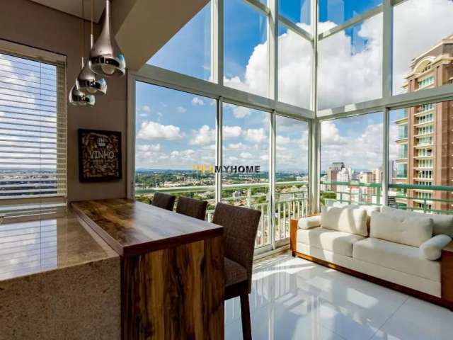 Apartamento à venda totalmente mobiliado com vista panorâmica no Ecoville!  - AP