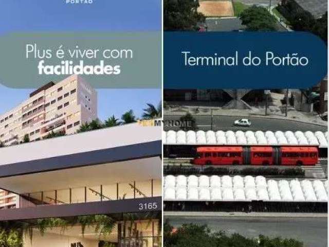 Studio com 1 dormitório à venda, 35 m² por R$ 271.000,00 - Portão - Curitiba/PR