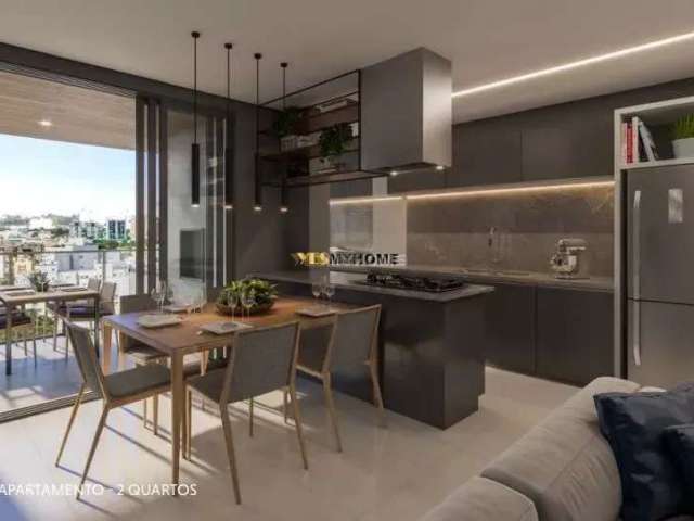 Apartamento com 2 dormitórios à venda, 75 m² por R$ 785.000,00 - Cabral - Curiti