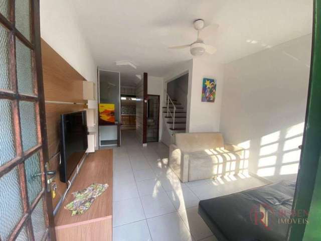 Village com 2 dormitórios à venda por R$ 550.000 - Jardim  Lido - Bertioga/SP