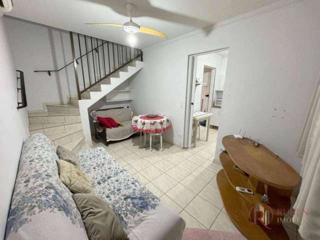 Village com 2 dormitórios à venda, 63 m² por R$ 400.000,00 - Vila Itapanhau - Bertioga/SP