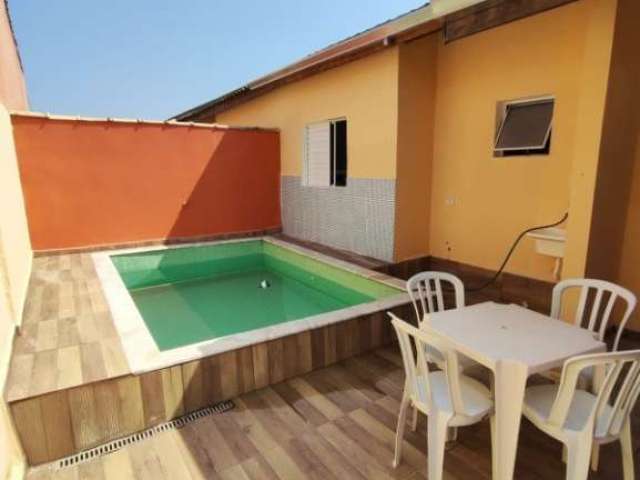 Casa nova com piscina em condomínio fechado à venda em itanahém bairro cibratel 2