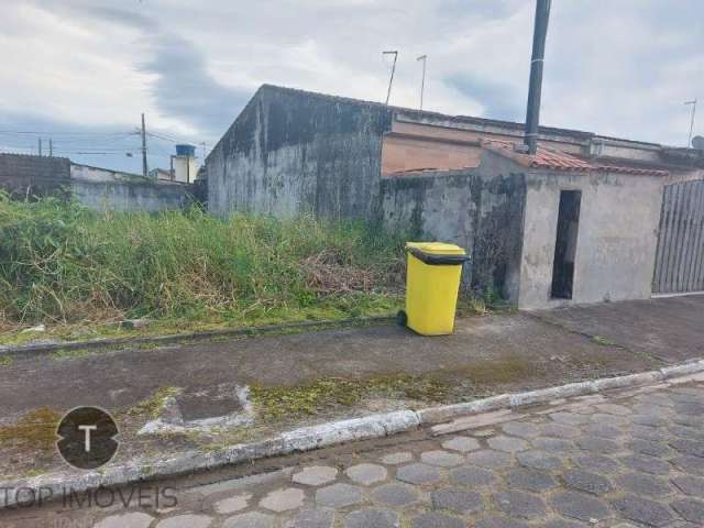 Excelente terreno a venda, com 125,10 m² ( 5,60 X 22,32), bairro Jd das Laranjeiras, Itanhaém, São Paulo