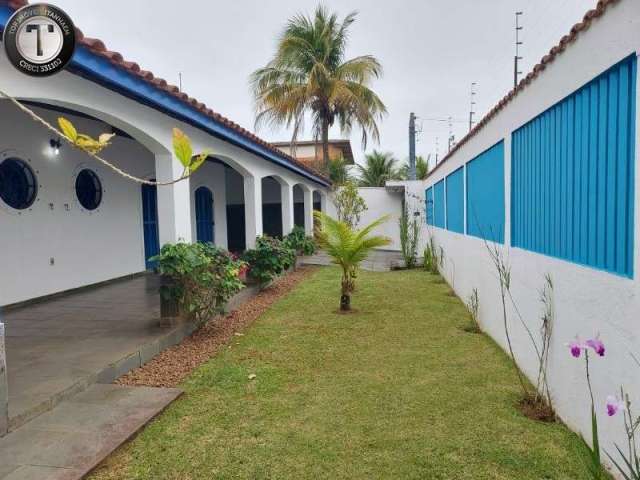 Casa lote inteiro 5 quartos a venda Itanhaém, São Paulo, bairro Bopiranga, sendo 3 quartos suíte,