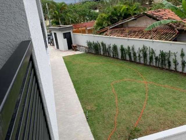 Sobrado em condomínio com piscina coletiva 2 quartos a venda, Itanhaém, São Paulo, Região do Bopiranga no  bairro São Fernando, sendo 2 quartos suíte