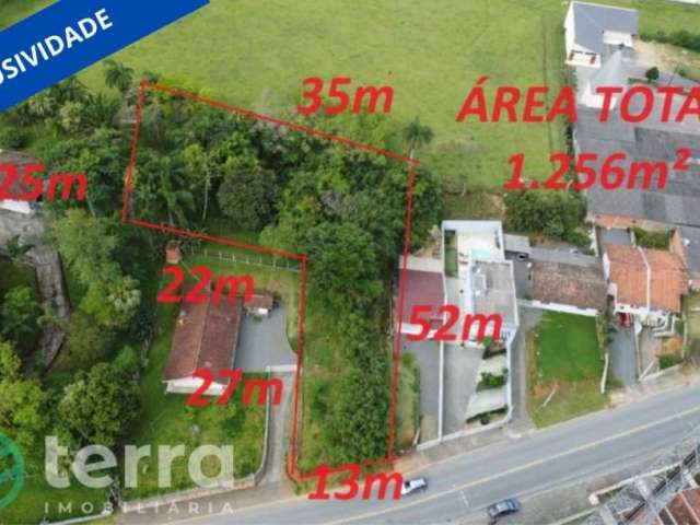 Terreno à venda no Tapajós, Indaial , 1256 m2 por R$ 299.000