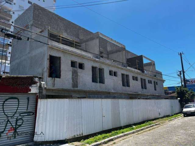 Sobrado com 2 dormitórios à venda, 92 m² por R$ 395.000,00 - Aviação - Praia Grande/SP