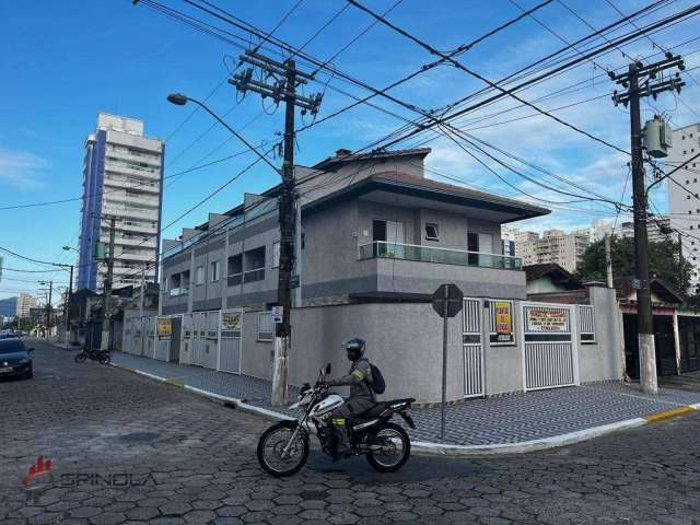 Sobrado com 3 dormitórios à venda, 115 m² por R$ 540.000,00 - Aviação - Praia Grande/SP