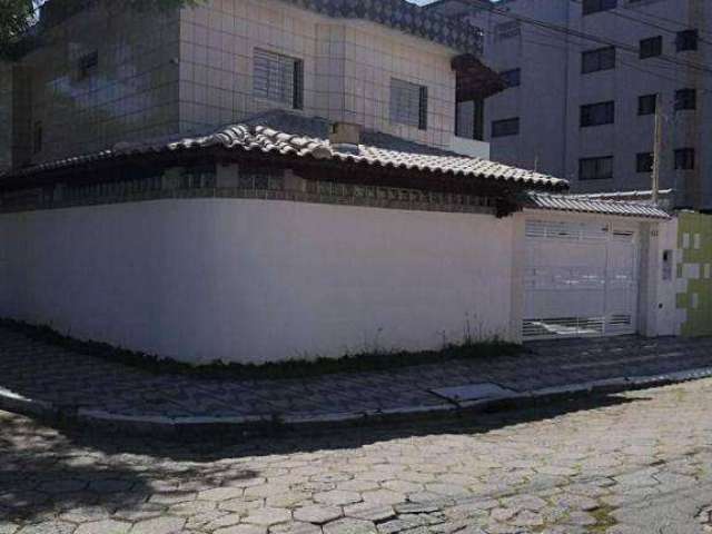 Sobrado com 4 dormitórios à venda, 132 m² por R$ 580.000,00 - Aviação - Praia Grande/SP