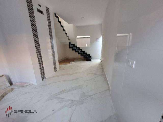 Sobrado com 2 dormitórios à venda, 61 m² por R$ 340.000,00 - Vila Caiçara - Praia Grande/SP