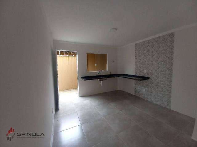 Sobrado com 2 dormitórios à venda, 74 m² por R$ 330.000,00 - Vila Caiçara - Praia Grande/SP