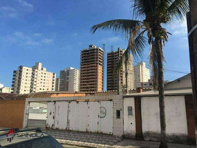 Terreno à venda, 1000 m² por R$ 2.800.000,00 - Aviação - Praia Grande/SP