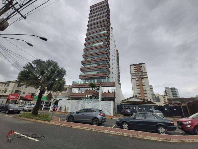 Apartamento com 3 dormitórios à venda, 110 m² por R$ 720.000,00 - Vila Caiçara - Praia Grande/SP