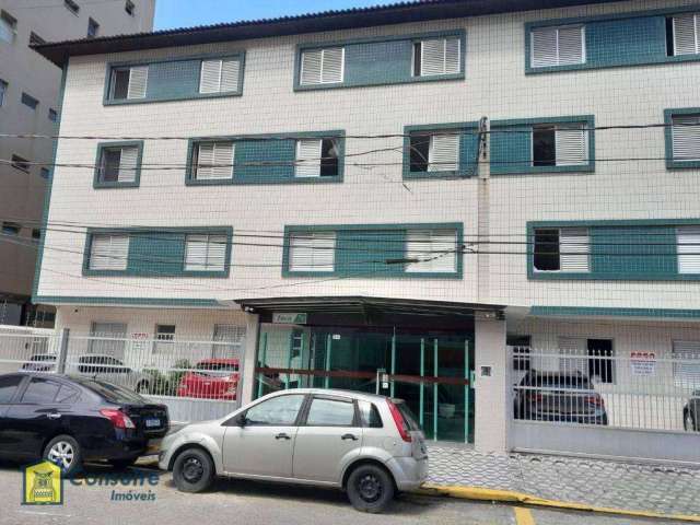 Kitnet com 1 dormitório para alugar, 36 m² por R$ 1.400,01/mês - Guilhermina - Praia Grande/SP