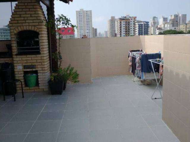 Cobertura com 2 dormitórios à venda, 161 m² por R$ 480.000 - Tupi - Praia Grande/SP