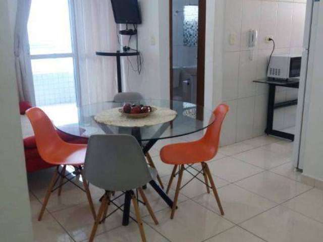 Apartamento com 1 dormitório à venda, 45 m² por R$ 380.000,00 - Maracanã - Praia Grande/SP