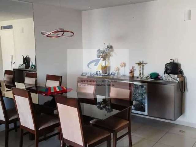 Vendo Apartamento com Vista para o Mar, 103 m², 3 quartos s/ 1 suíte, sala p/ 2 ambientes e 2 vagas