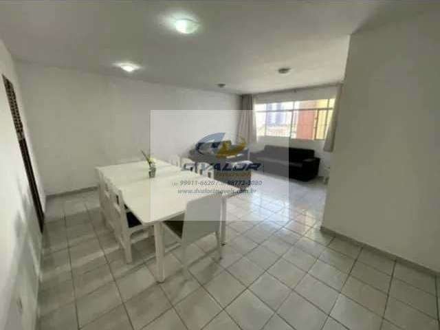 Vendo Apartamento com 109 m², 3 quartos s/ 1 suíte + DCE, sala p/ 2 ambientes e 2 vagas