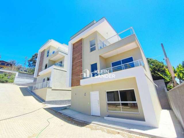 Casa com 3 dormitórios à venda, 152 m² por R$ 738.000,00 - Mirante Real - Nova Friburgo/RJ