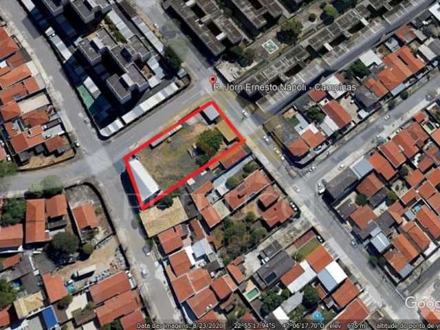 Terreno à venda na Rua Jornalista Ernesto Napoli, 04, Jardim Paulicéia, Campinas por R$ 320.000