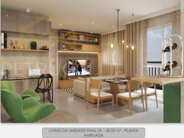 Apartamento com 2 quartos à venda na Avenida Aquidaban, 41, Vila Lídia, Campinas, 45 m2 por R$ 425.070