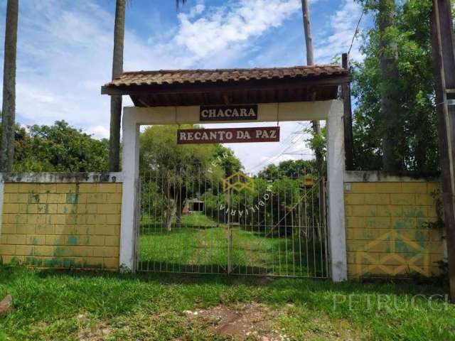 Chácara Residencial à venda, Fazenda Pau D Alho, Campinas - CH0058.