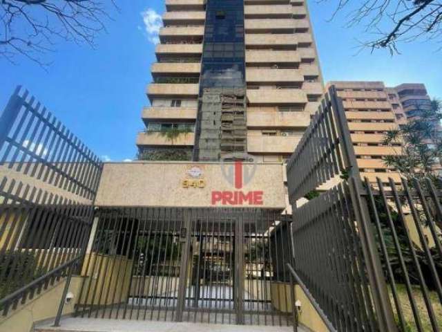 Apartamento à venda no Edifício Comodoro no centro de Londrina. Localizado na região nobre de altíssimo padrão. Vista para a cidade de todos os ambien