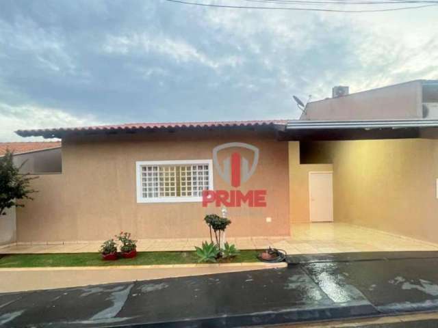 Casa à venda no Condomínio Sol da Manhã no Santiago II em Londrina. Térrea, com área de 140m² construída e 203,00m² área do terreno, contendo 3 quarto