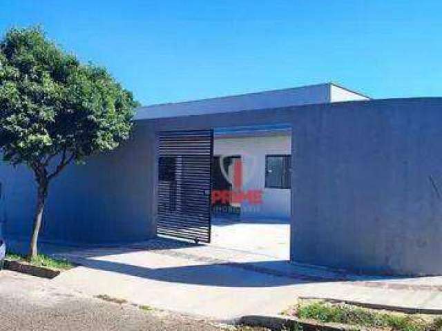 Casa à venda no Jardim Leonor em Londrina. Casa de esquina contendo 2 quartos, sala, cozinha, banheiro, garagem. Recém contruída. Em ótima localização