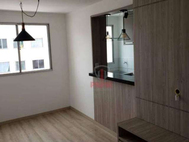 Apartamento para locação no Condominio Spazio Le Parc no Jardim Jockey Club em Londrina. Com 2 quartos, sala, cozinha, área de serviço, banheiro socia