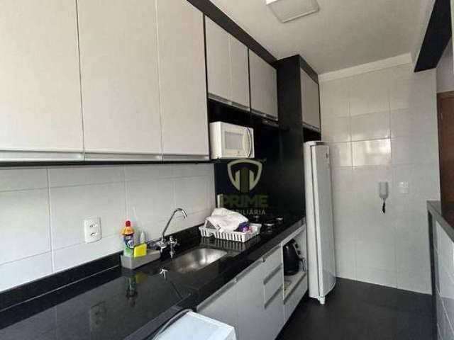 Apartamento à venda no Condominio Lagoa Santa no Acquaville em Londrina. Com 2 dormitórios, 1 banheiro social com box de vidro e gabinete planejado, s