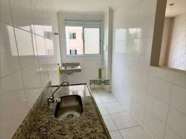 Apartamento à venda no edifício Spazio Lille em Londrina. Sala com 2 ambientes, 2 dormitórios, banheiro com box de vidro,  condominio com mini mercado