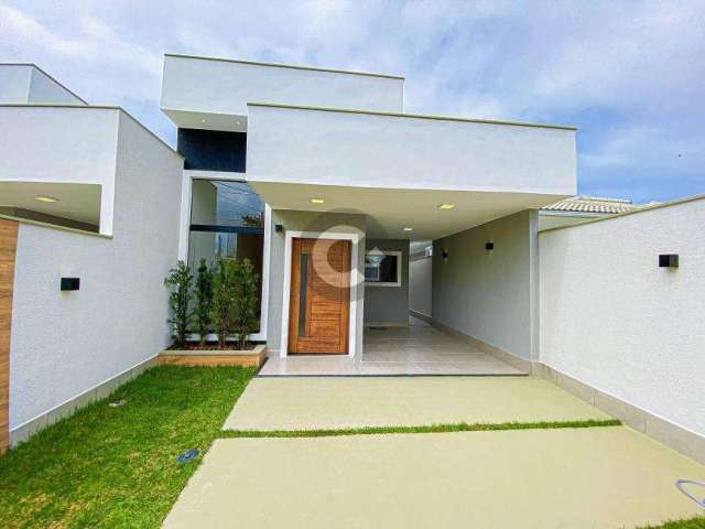 Casa para Venda em Maricá, Jardim Atlântico Leste (Itaipuaçu), 3 dormitórios, 1 suíte, 2 banheiros, 1 vaga