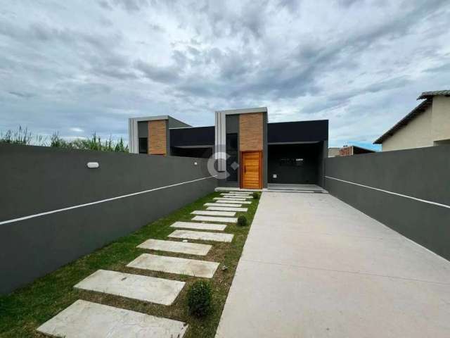 Casa para Venda em Maricá, Barroco (Itaipuaçu), 3 dormitórios, 1 suíte, 2 banheiros, 1 vaga