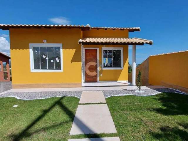 Casa para Venda em Maricá, Jacaroá, 2 dormitórios, 1 suíte, 2 banheiros, 1 vaga