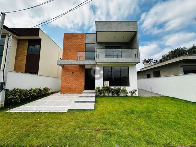 Casa em Condomínio para Venda em Maricá, Ubatiba, 4 dormitórios, 3 suítes, 4 banheiros, 4 vagas