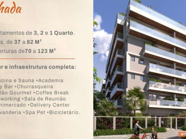 Apartamento para Venda em Niterói, Camboinhas, 1 dormitório, 1 banheiro, 1 vaga